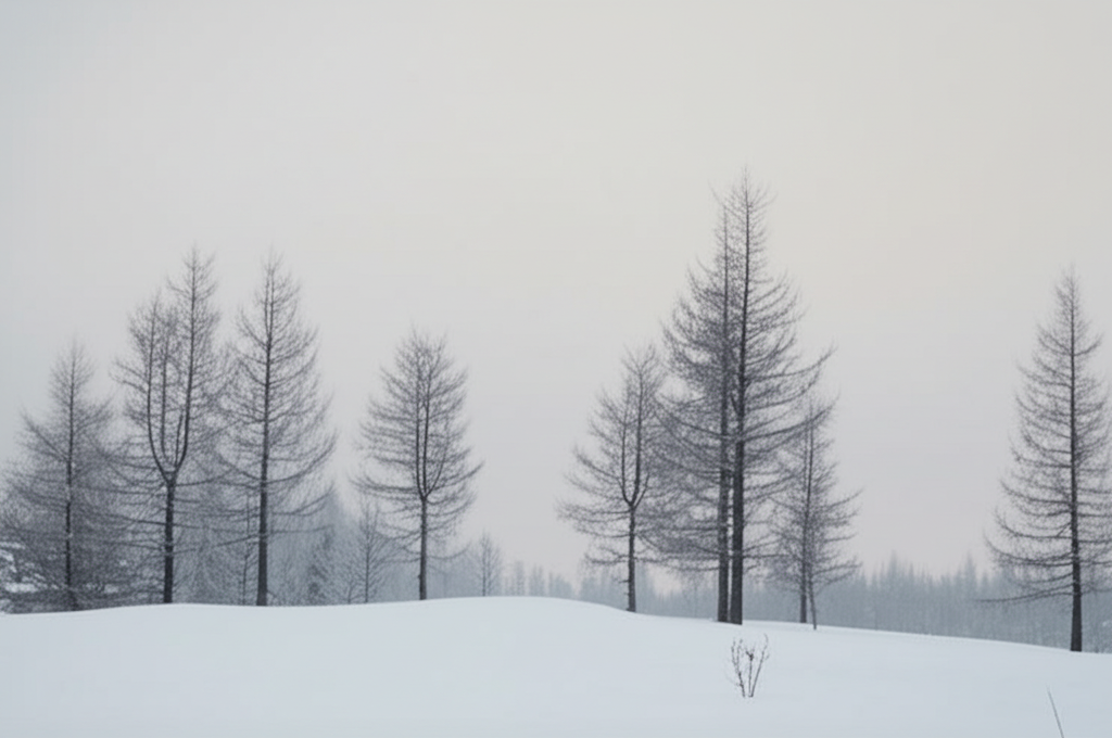 Winterliche Reflexion