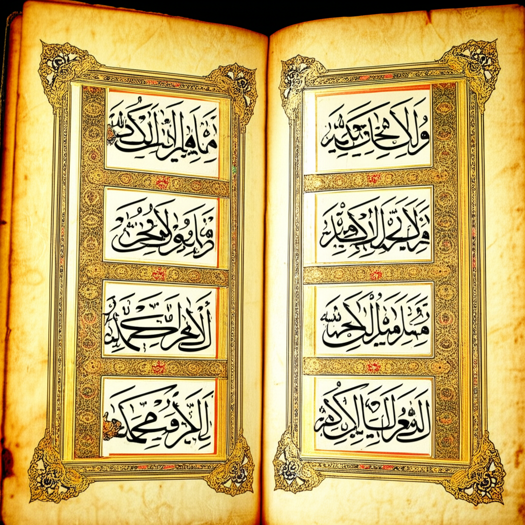 Historisches Koran-Manuskript